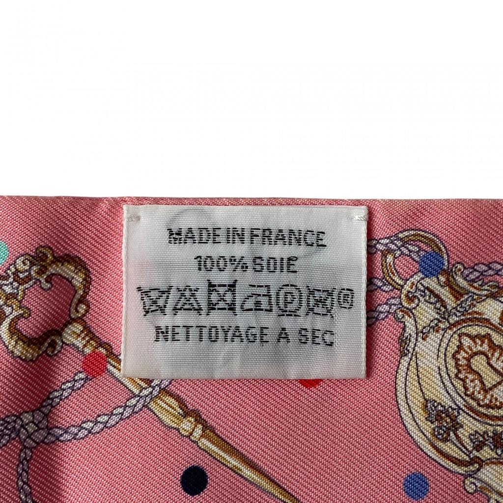 Used HERMESscarf Multicolor Silk Women