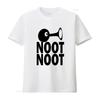 NOOT MENS WOMENS or KIDS FUNNY T SHIRT Inspired by Pingu Casual Graphic Soft Stretched Top For
