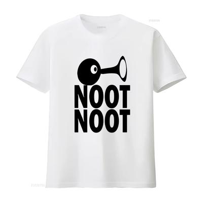 NOOT MĘSKA DAMSKA lub DZIECIĘCA ŚMIESZNA KOSZULKA inspirowana Pingu Codzienna graficzna Miękki rozciągliwy top Dla