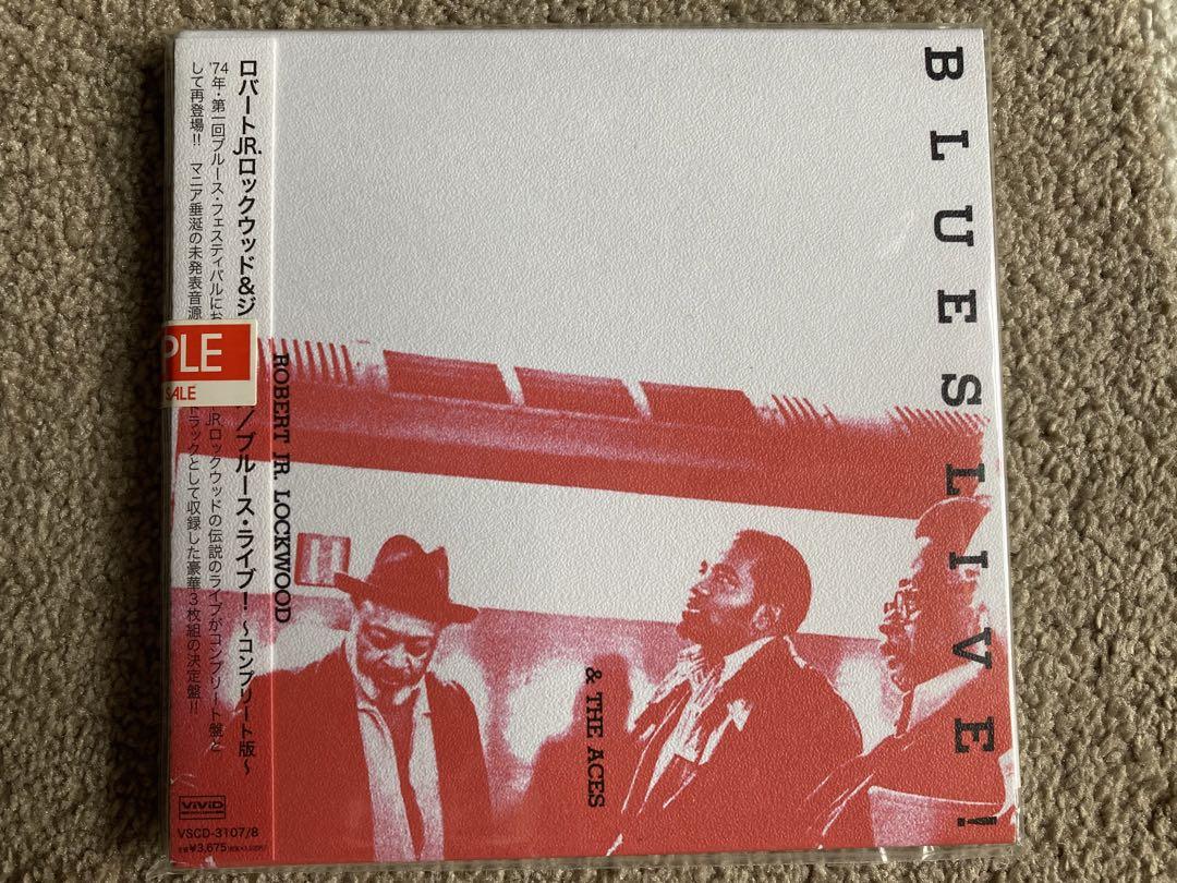 

[USED] Paper Jacket Robert JR Lockwood & Aces Blues Live!