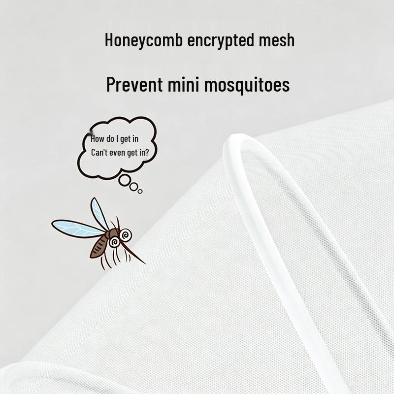 Foldable Blackout Crib Mosquito Net - Universal Newborn Full Cover