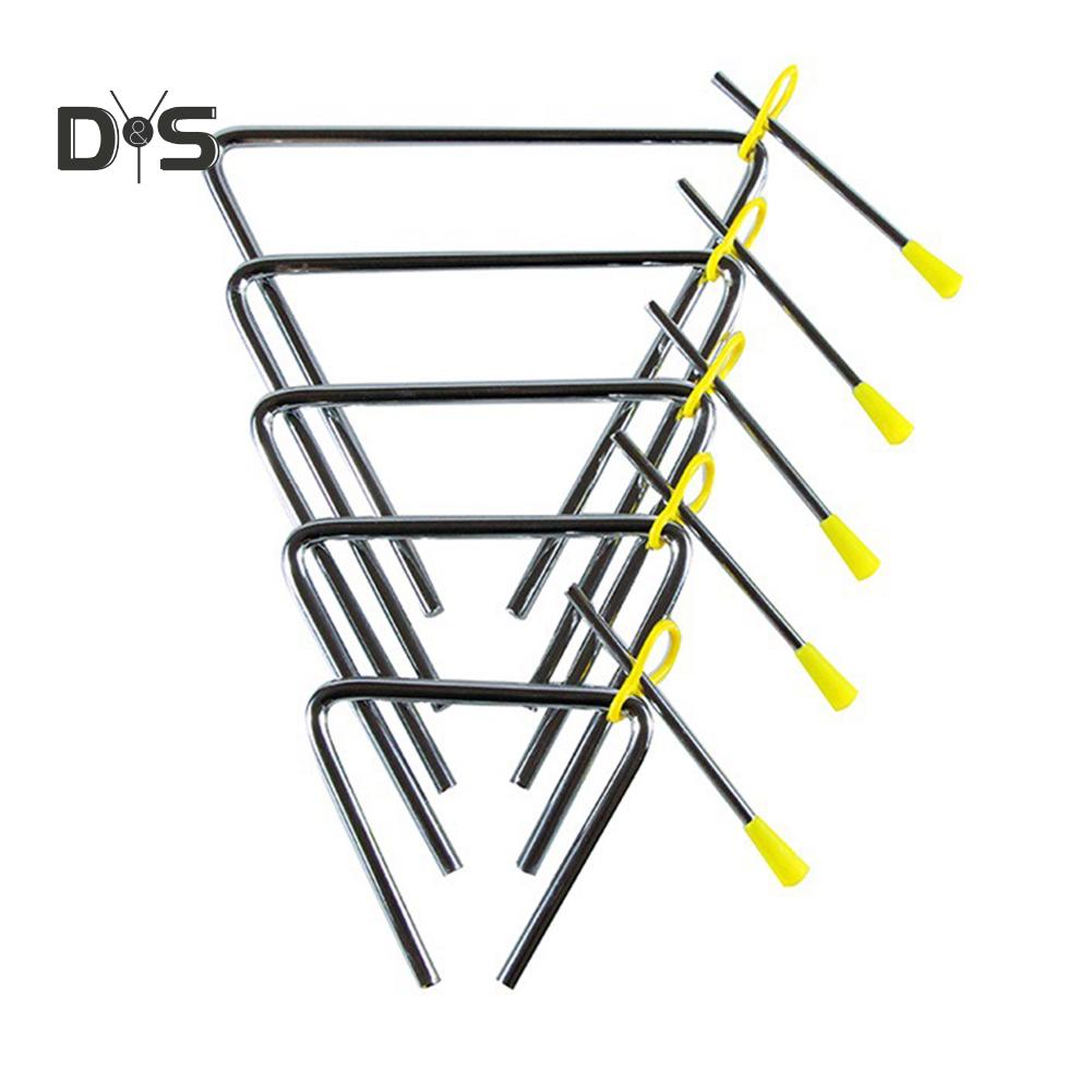 Play with You Children Triangle Steel Beating Percussion Musical Instrument Kids Education Toy