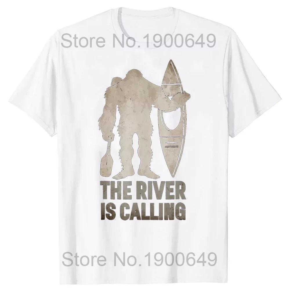 Kayaking Lover Retro Vintage Color T Shirt  Men New Tops Tees Cotton Male My Heartbeat Is A Kayak T Shirt Simple Style