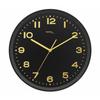 Radio-controlled Wall Clock - Techno Line - WT8500 - Analog - Ø 30 Cm - Gold/Black - Plastic - Wall Mounting