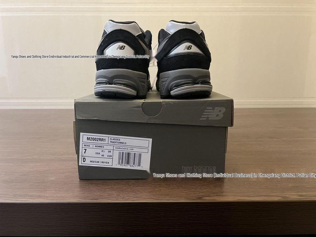 Original NB2002R Klassisch Grau Sportschuhe | Rutschfest, Abriebfest, Atmungsaktiv, Retro-inspiriert Lauf- & Freizeitsneakers