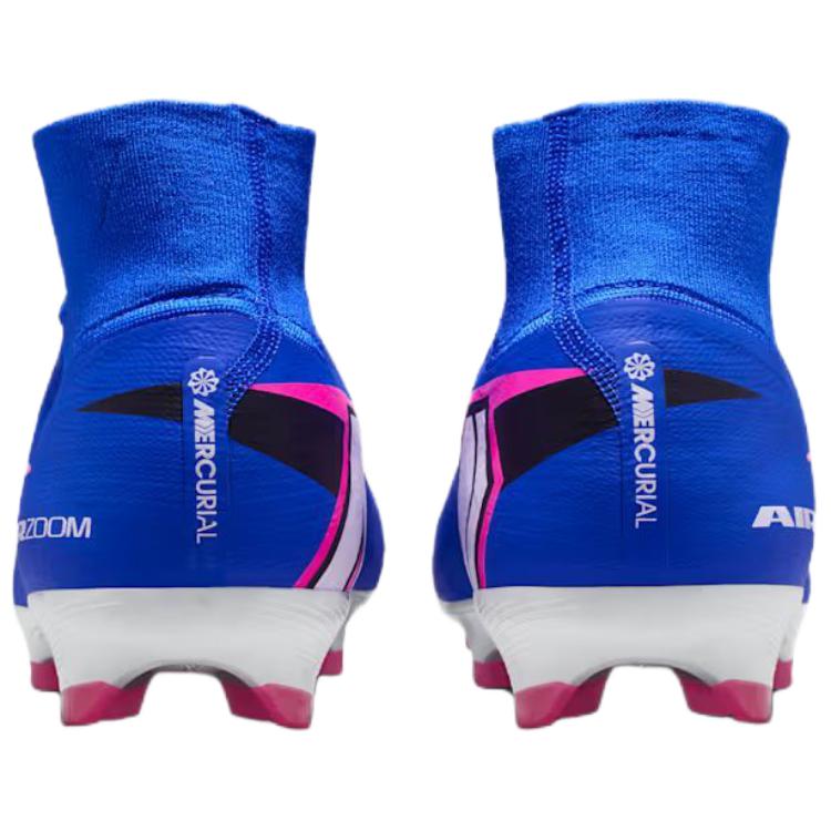 Nike Zoom Mercurial Superfly 10 Pro FG Racer Blue Unisex Cleats White HF9433-446