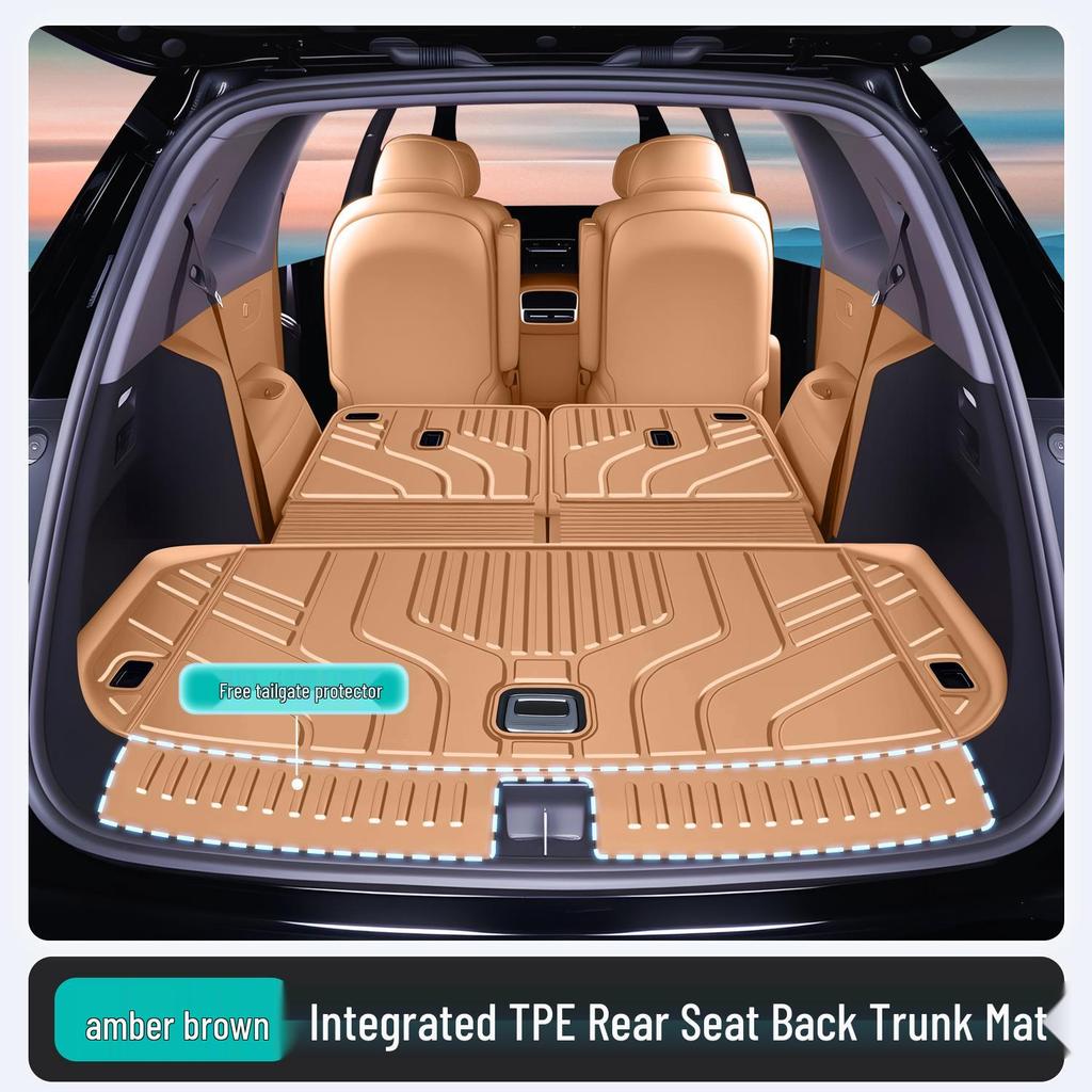 AITO M8 Trunk Mat - TPE Tail Box Mat (Model 25) Car Accessory for Huawei