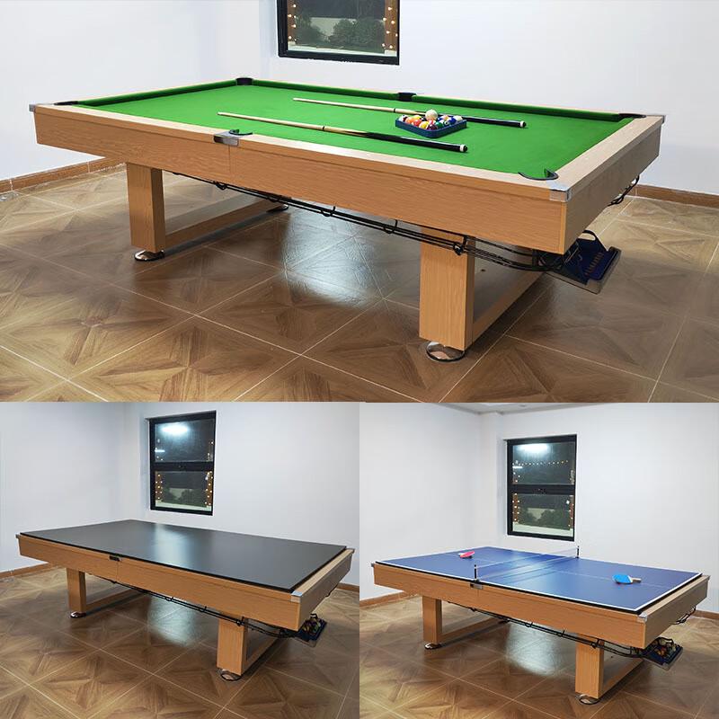 Zuoshuo Commercial Billiard Table with Ping Pong Top