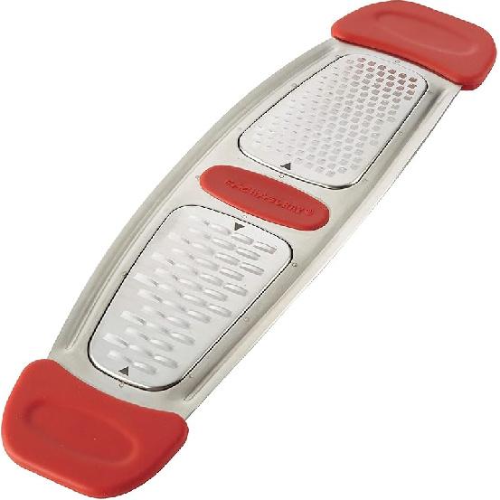 Rachael Ray Multi Stainless Steel Grater, Marine Blue, Small