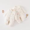 Unisex Newborn Padded Cotton One Piece Romper Infant Warm Winter Baby Jumpsuit
