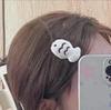 Cartoon Cat Fish Doll Plaid Hairband & Hairpin Set for Autumn/Winter