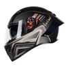 Full Face Motorcycle Helmet With Dual Visor ABS Shell 3C Certified All Season Unisex Riding Gear Scooter Bike