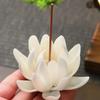 Ceramic Handmade Lotus Thread Incense Base - Household Indoor Thread Incense Socket - Decorative Decoration for Buddha Hall 7