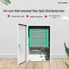 Wall-Mounted 144-Core Outdoor Fiber Optic Distribution Box