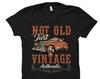 Cadeau drôle pour vieil homme. T-shirt Voiture Vintage. Chemise Vintage. Chemise Vieil Homme. Chemise pour Papy. Cadeau pour Papi. T-shirt Papy. Papy #OS1304