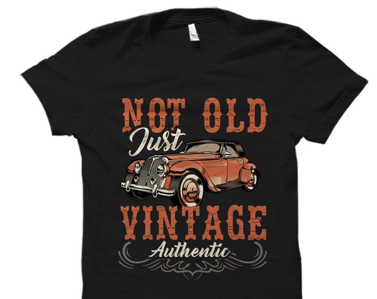 Funny Old Man Gift. Vintage Car Shirt. Vintage Shirt. Old Man Shirt. Shirt for Grandpa. Gift for Grandpa. Grandpa T-Shirt. Grandpa #OS1304 M