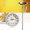 304 Stainless Steel Deep Fry Thermometer Large Dial Barbecue Thermometer  Cooking