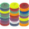 30pcs Scouring Pads Round Dish Pads Plastic Non-scratch Dish Scrubbers