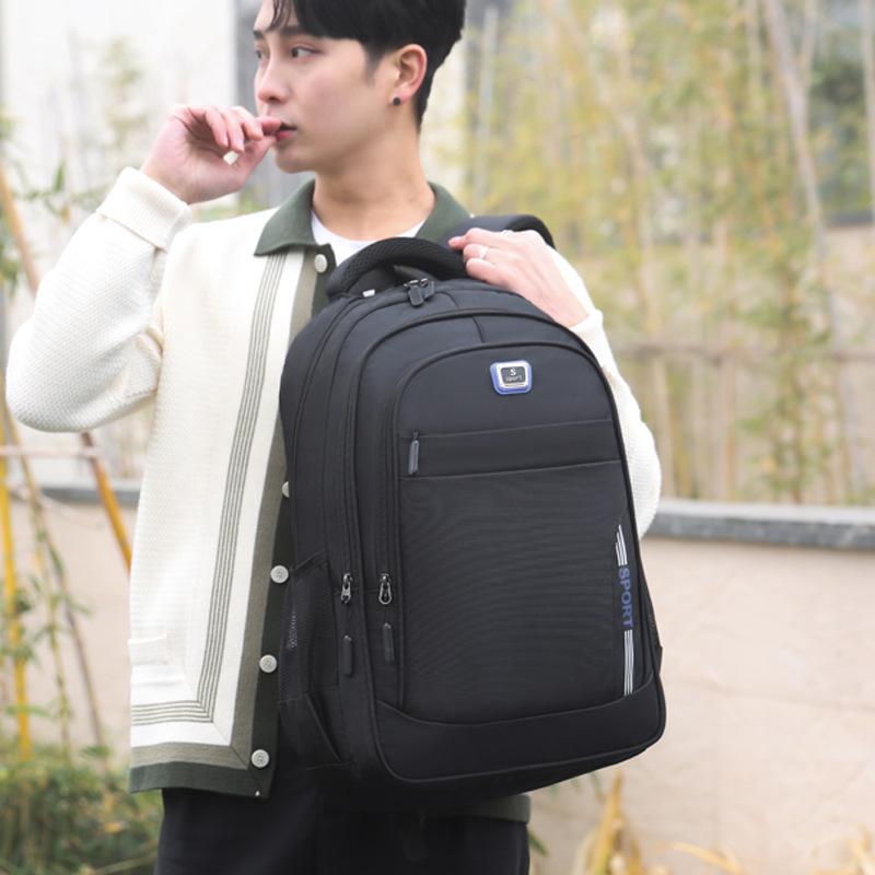 Leisure Travel Business Computer Backpack Student School Bag Backpack Men's Large Capacity High School Junior High School