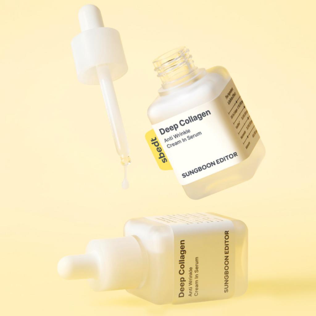 SUNGBOON EDITOR Deep Collagen Anti Wrinkle Cream In Serum 30 ml