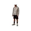 Kith Kids Fall Classics 2024 Soft Comfortable Quilted Woven Apollo Long Sleeve Shirt Kids shirts White KHK030577-151