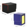 100+ Trading Card Deck Box PU Leather Gathering Card Toy W/ Magnetic Closure Game Cards Storage Game Card Case Protector