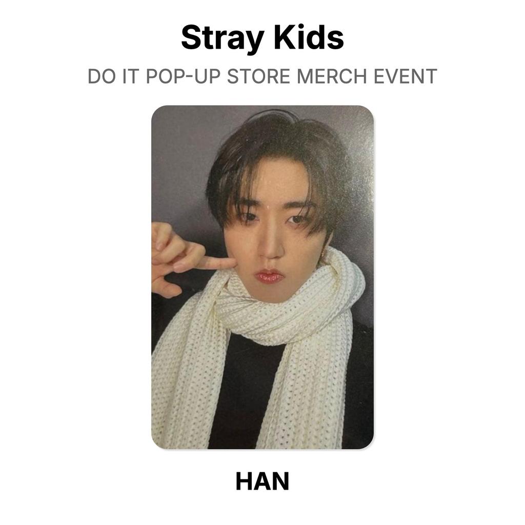 Stray Kids DO IT POP-UP STORE MERCH EVENT Official Photocard