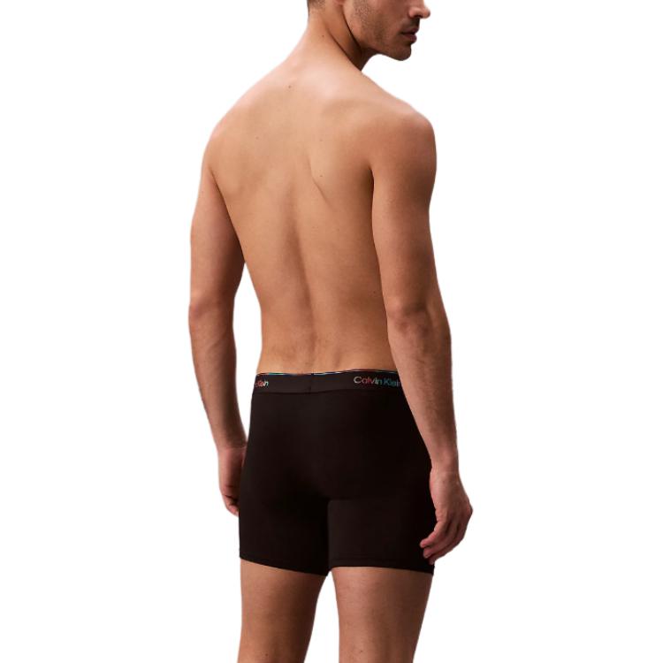 Calvin Klein Smooth Breathable Moisture-Wicking Mid-Rise Boxer Briefs Men underwear LV00NB4236-UB1