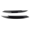 Glossy Black Headlight Eyelid Trim Cover For VW Jetta MK6 Sagitar NCS 2010-18