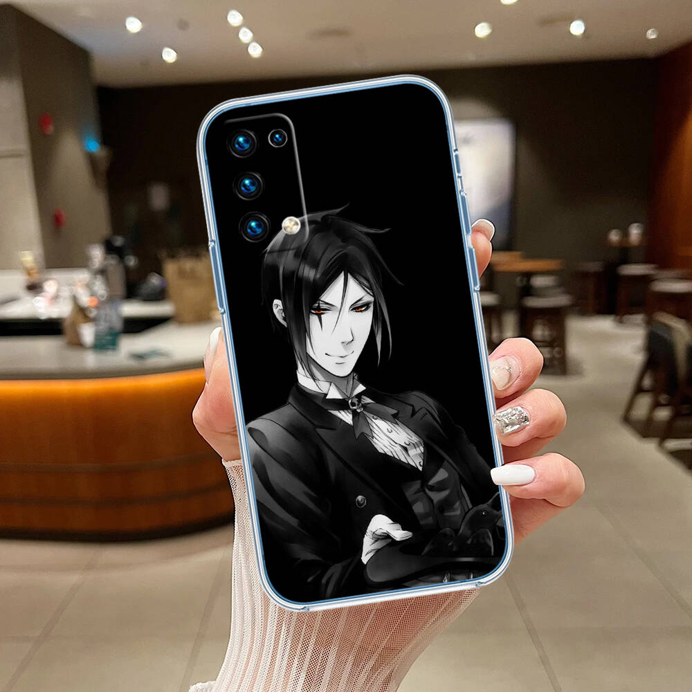 Black Butler Phone Case for Motorola G14 G15 G24 G30 G31 G32 G34 G41 G42 G51 G52 G50 G60S G60 G62 G72 G71 G73 G84 G85 G200 E32