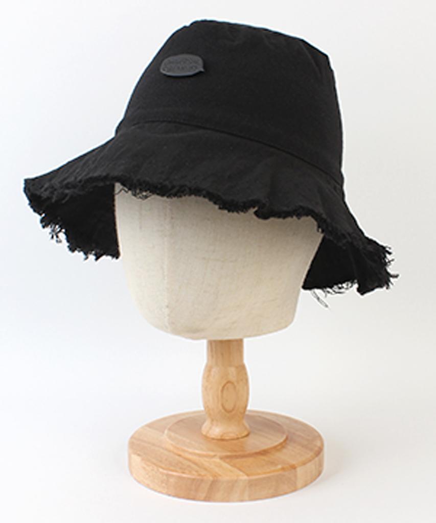 Yunibeosyeolkemiseuteuli Bubble Black Vintage Bucket Hat