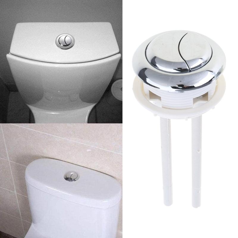 2pcs Toilet Push Button Double Push Flushing Button for Home Hotel Public Toilet