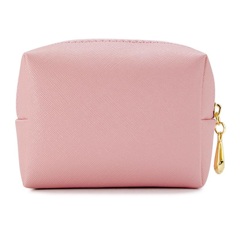 Přenosná vodotěsná cestovní taška na make-up a toaletní potřeby - Malá velikost, PU materiál