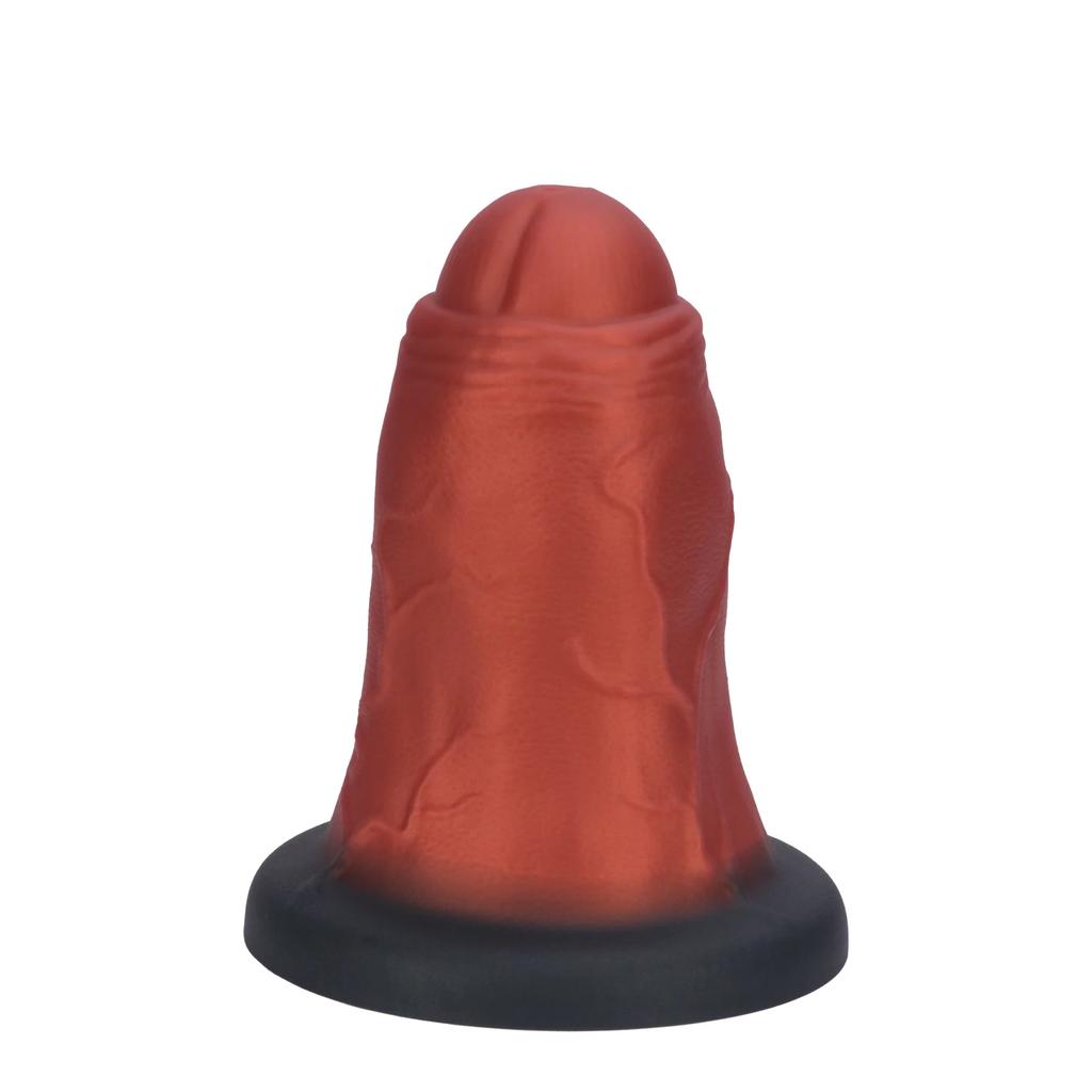 2026 Giant Red Dundun Anal Plug Masturbator Suitable for Various People Equipped with Powerful Suction Cups Soft Silicone Waterproof & Easy To Clean