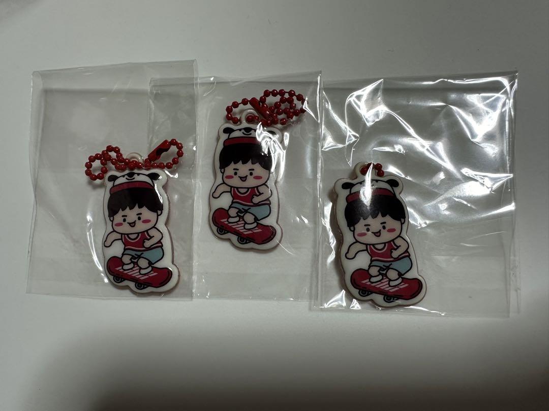 

[USED] iKON Chanwoo CHAN Korea Exclusive Keychain Set