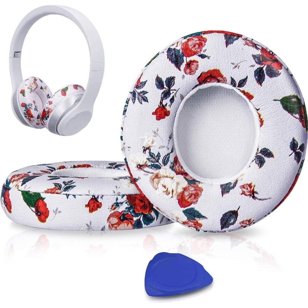 Comfortable Soft Foam Replacement Earpads Round Breathable Headphone Ear Pads Replacement Cushions For Studio 3.0
