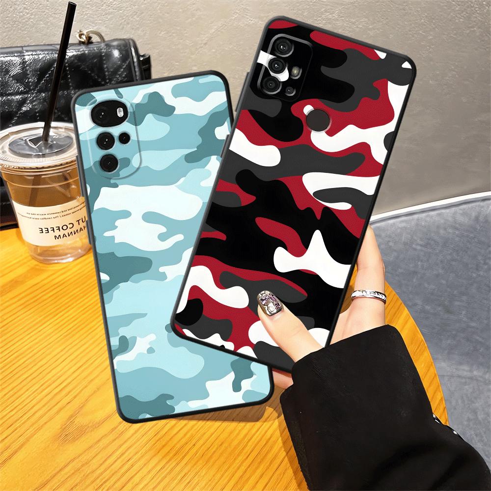 Phone Cover Case for Motorola Moto G22 Edge40 G60s G50 G53 G30 G32 Edge 20 Pro 30 Lite G52 G51 G73 G71 Creative Colored
