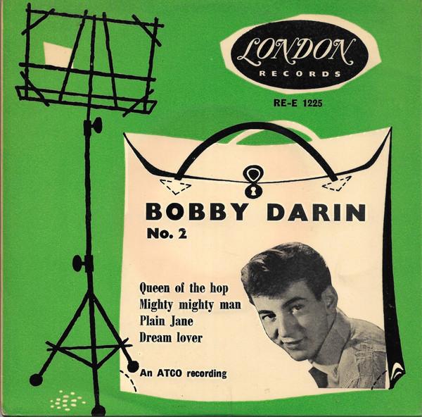 

7inch Record BOBBY DARIN - Bobby Darin No.2 REE1225 London Records 1959 UK Rock Used