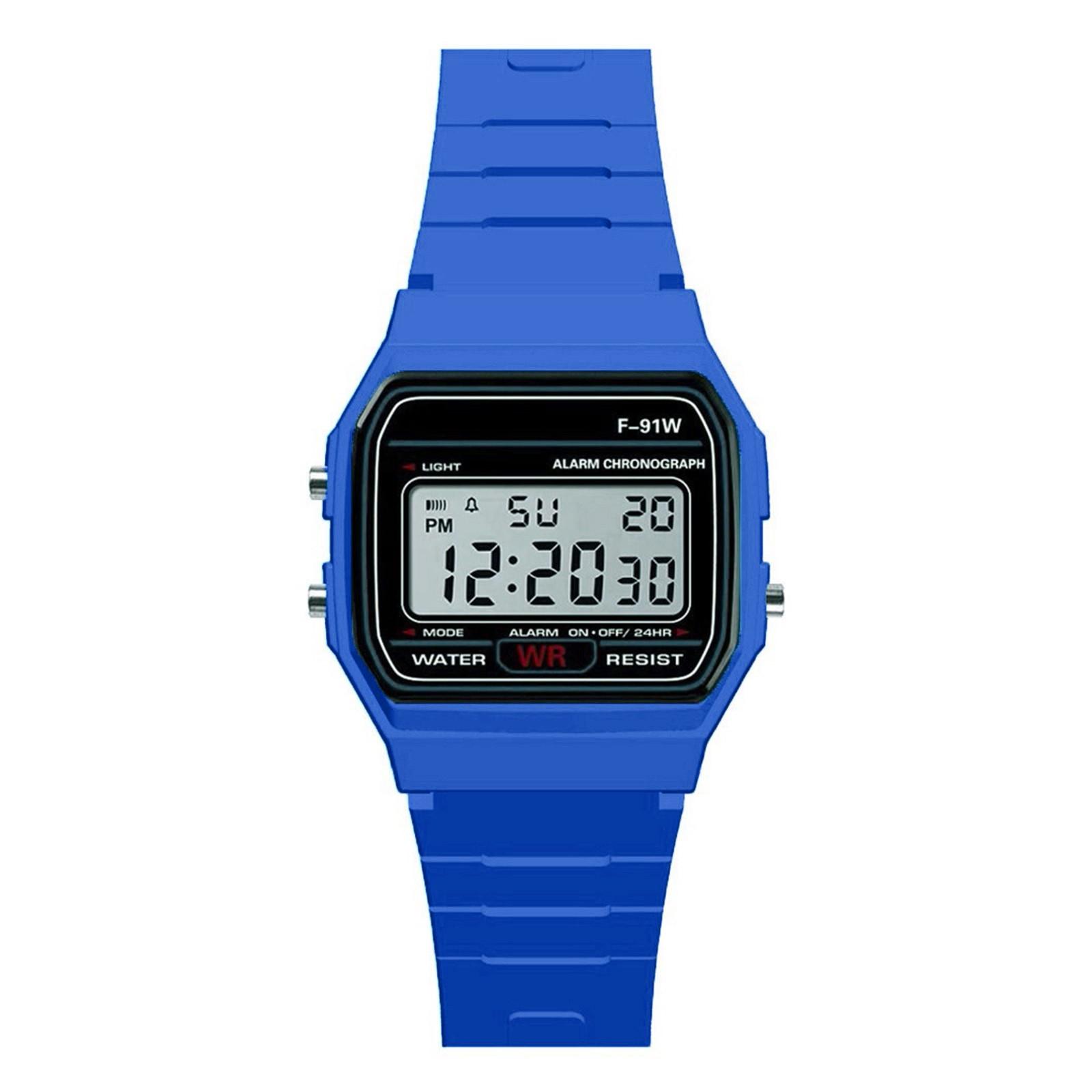 

Роскошные мужские аналоговые цифровые военные Armys спортивные светодиодные водонепроницаемые наручные часы One Size синий