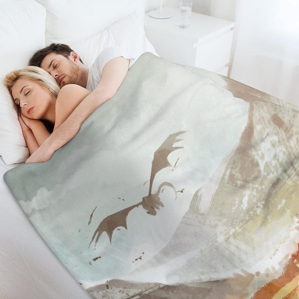 Mountains Cold Throw Blanket Funny Gift Beautifuls Heavy Sofas Blankets