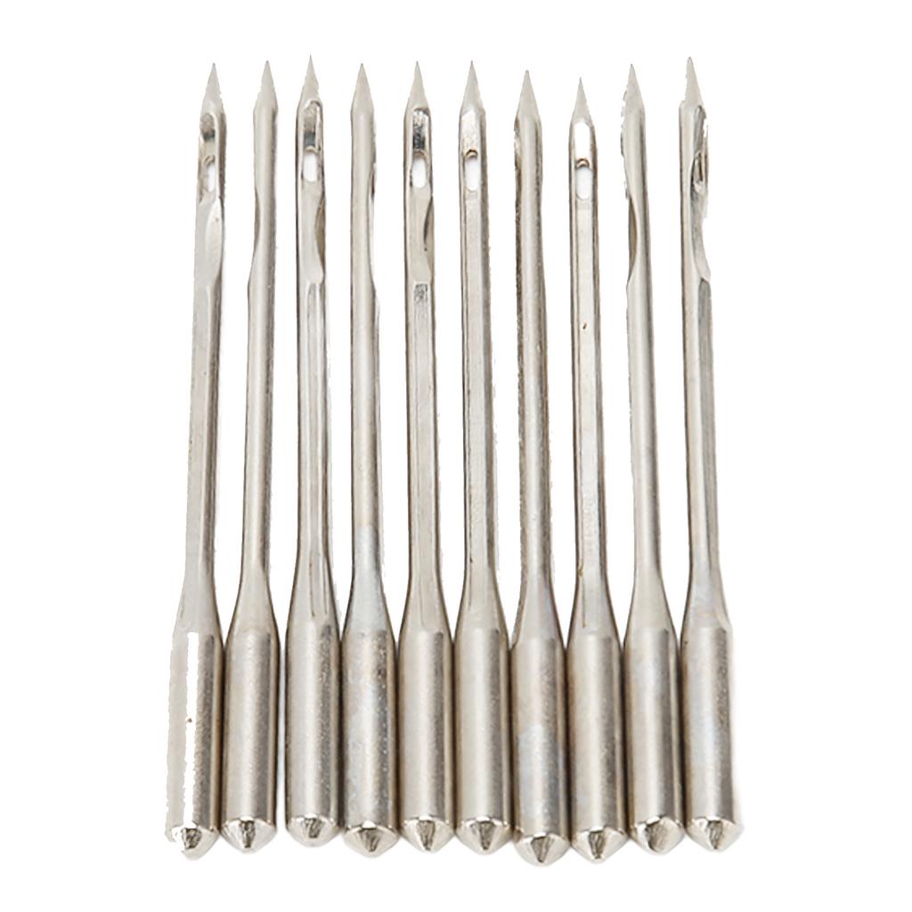 10pcs Sewing Machine Needles Steel High Strength 6.5cm Embroidery Machine Needle Set for Home Use