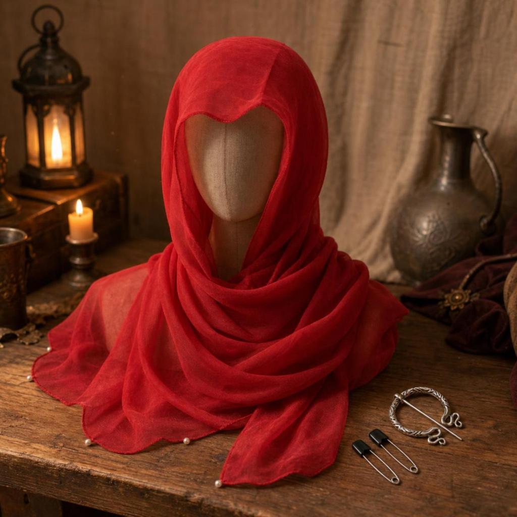 Lightweight Wrap Scarf Translucent Gauze Shawl Draping