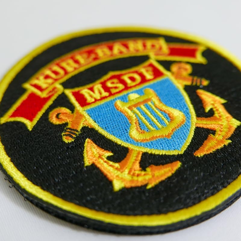 Self-Defense Force Goods Patch (Kure Band) JMSDF Embroidered Patch Velcro Go-on