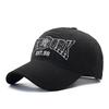 Spring and Autumn New Men's and Women's Casual Fashion Baseball Caps, Letter Embroidery Trendy Brand Sunshade Caps Show a Small Foreign Face
