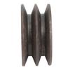 Motor Belt Pulley H Hole 12x17mm Double Groove Metal Belt Pulley for Brushed Brushless Direct