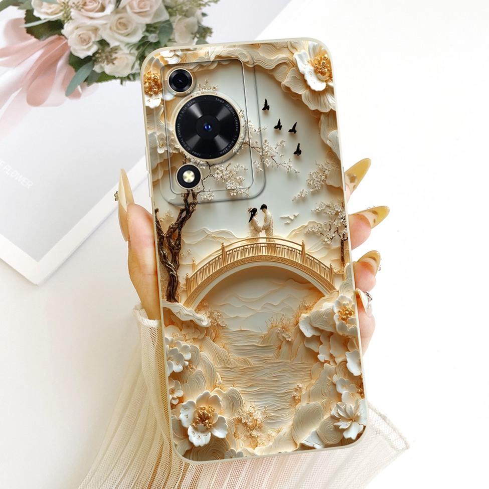Casing For Huawei Nova Y72 Cover Fashion Cartoon Cute Funny Painted Silicone Funda For Huawei NovaY72 MGA-LX3 Phone Case