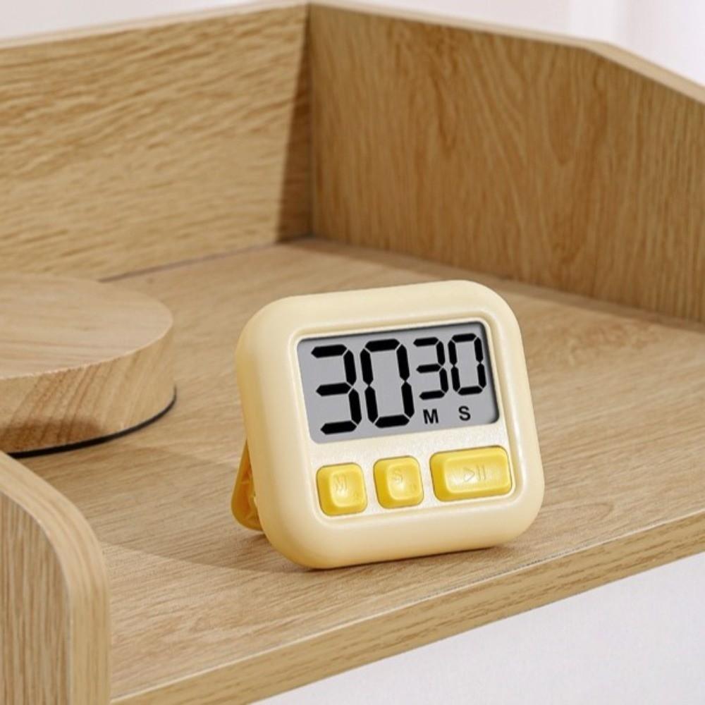 Countdown Kitchen Timer LCD Digital Alarm Clock Trendy Digital Timer  Studying