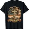 250 Ans Foi et Liberté Chrétien USA 250ème Anniversaire T-shirt