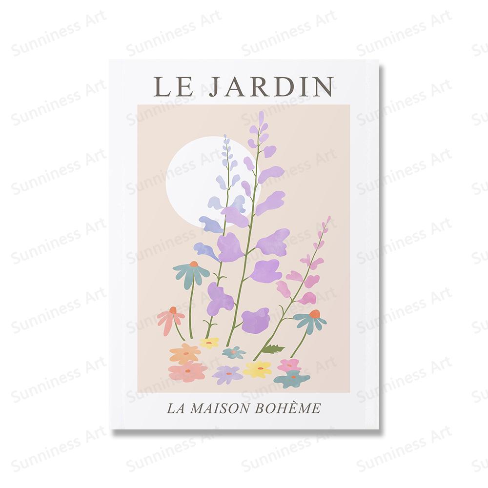 

Пастельные цветы Плакаты Милые бабочки Цветочные принты Ботаническая выставка Настенная живопись Холст Картина Современная гостиная Домашний декор 21x30cm No Framed бордовый