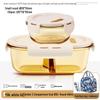 Sichun Aesthetic Heat-Resistant Glass Lunch Box Set
